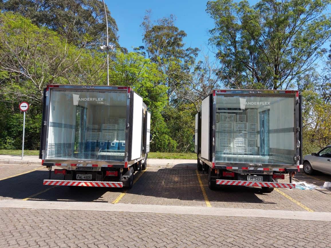 cortinas de pvc em tiras